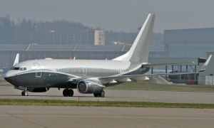Boeing 737 BBJ.
